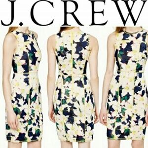 J. CREW Cove Floral Scuba Dress 2